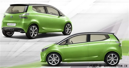 驶向绿色生活 大发A-Concept概念车发布 汽车之家