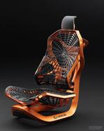  雷克萨斯概念座椅 蜘蛛网材料合成