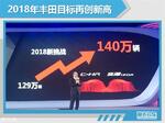  丰田中国：今年将冲击140万辆年销目标
