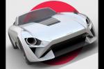  日产全新370Z渲染图 外观似GT-R/明年亮相