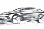  腾势Concept X概念车发布设计草图和预告片
