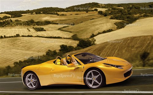 硬顶敞篷 法拉利将推458 Italia Spyder 汽车之家