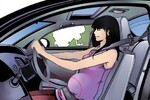  孕妇驾车无妨 安全带等四大注意事项