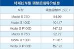  受关税影响 特斯拉Model S/Model X价格上调