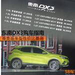  东南DX3购车指南 尊贵版车型性价比最高