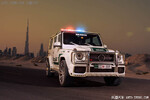  巴博斯为迪拜警方打造700马力G级警车