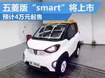  五菱版“smart”将上市 预计4万元起售