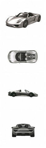  保时捷918 Spyder专利照 合约637万元