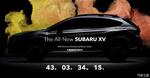  3月7日首发 新一代斯巴鲁XV预告图发布