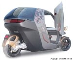  KTM推出E3W电动概念车 将于2013年量产