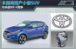  丰田将投产小型SUV 与本田XR-V竞争
