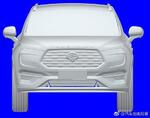  陆风SUV车型专利申报图 采用分体式大灯设计