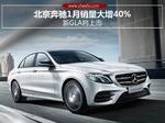  北京奔驰1月销量大增40% 新GLA将上市