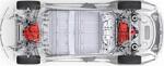  特斯拉双电机版Model 3动力系统设计图曝光