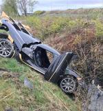  科尼塞克Agera RS测试中被驾驶员撞毁
