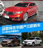  讴歌将在华国产三款新车 TLX专为中国加长