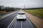  法国建成太阳能电池公路 500万欧/公里