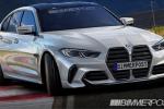  2021款BMW M3假想图曝光 或明年美国亮相