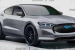  福特跨界纯电版Mustang预告图 预计2020亮相