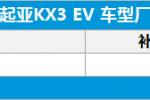  补贴前售23.98万元 起亚KX3 EV正式上市