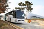  韩国电信运营商在机场成功测试自动驾驶巴士
