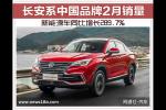  长安系中国品牌2月销量 新能源车同比增长