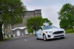  福特第三代自动驾驶测试车辆进行路试